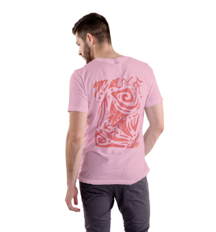 CORAL PINK T-SHIRT 26'